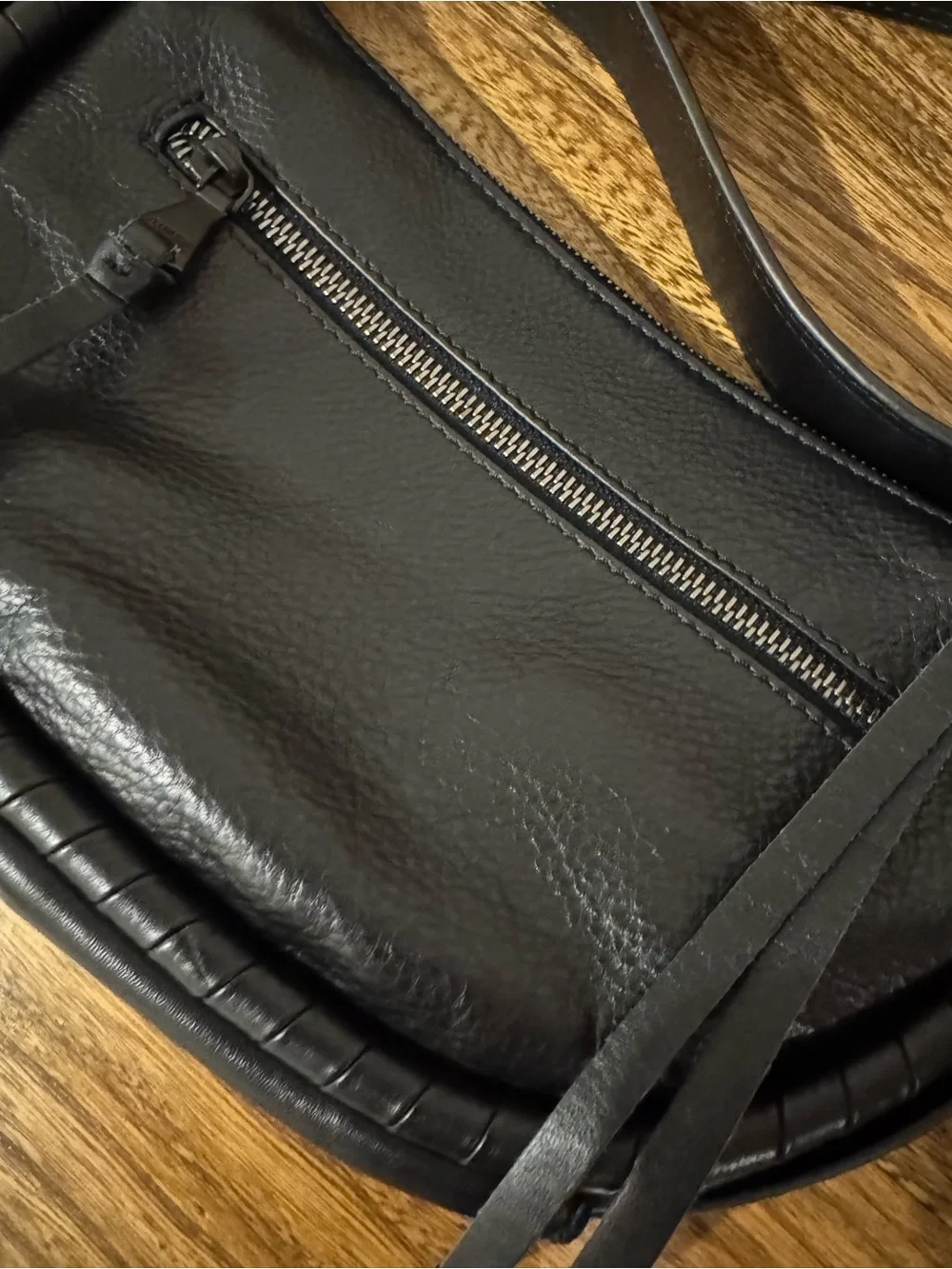 Aimee Kestenberg Black Leather Cloud Nine Handbag